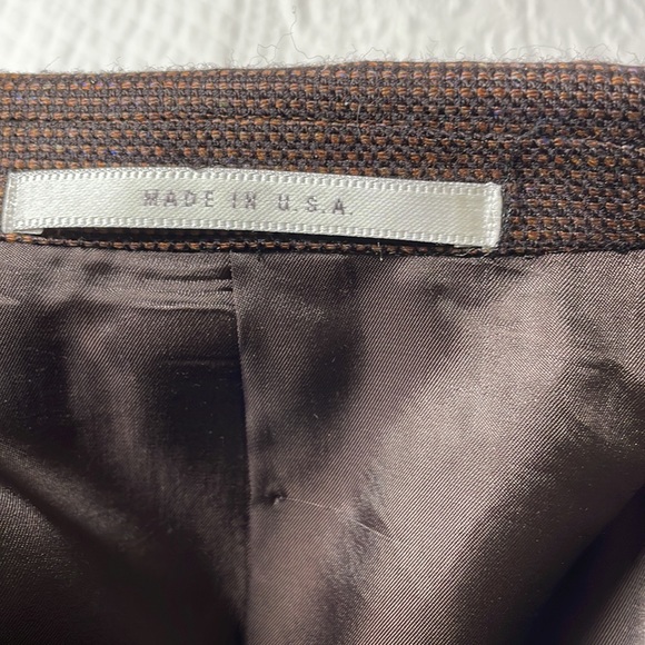 ⭐️Hickey Freeman T Model LTD Silk/Wool blend Mens blazer SZ 44L. EUC - Picture 5 of 9